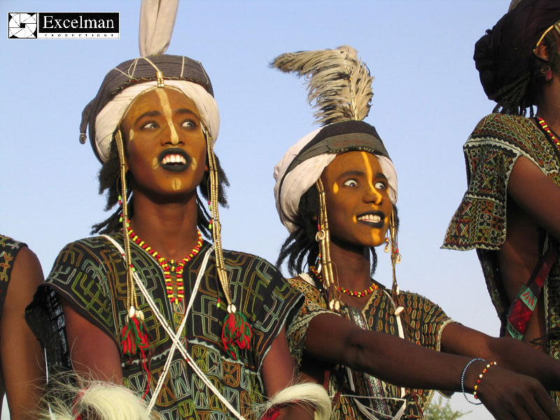 Niger The Guérewol Of The Fula Wodaabe Or Bororo People Timia Djado 