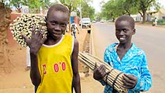 南スーダン：撮影取材現場からの写真