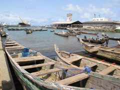 the port of Cotonou