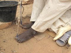 In Dogon culture, weaving is a job for men