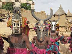 Dogon mask dance