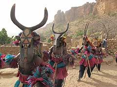 Dogon mask dance