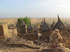 A Dogon village