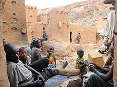 A Dogon village