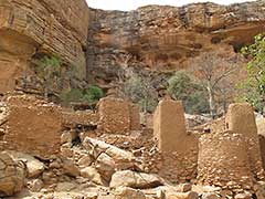 A Dogon village