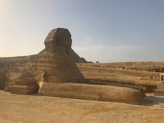 Memphis : World Heritage site：the Sphinx