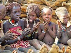 The Hamar tribe of the Omo Valley