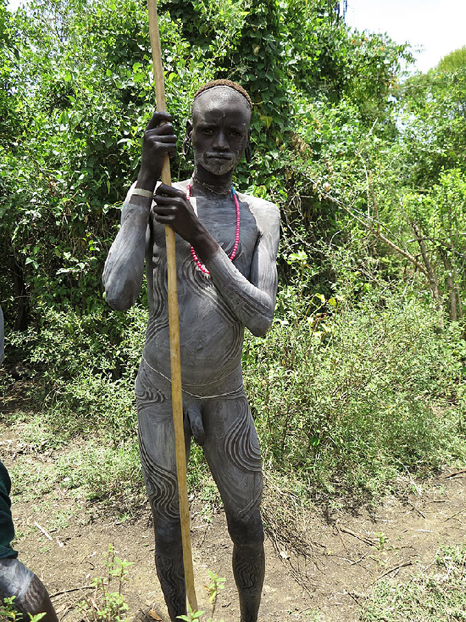 The Surma People Of The Omo Valley Also Known As The Suri People 