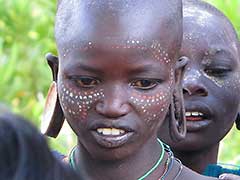 The Surma or the Suri People of the Omo Valley