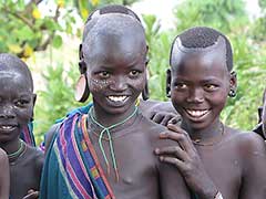 The Surma or the Suri People of the Omo Valley