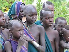 The Surma or the Suri People of the Omo Valley