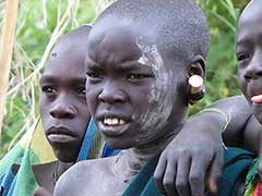 The Surma or the Suri People of the Omo Valley