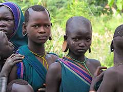 The Surma or the Suri People of the Omo Valley