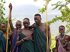 The Surma or the Suri People of the Omo Valley