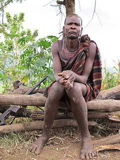 The Surma or the Suri People of the Omo Valley