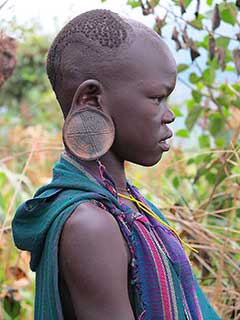 The Surma or the Suri People of the Omo Valley