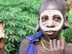 The Surma or the Suri People of the Omo Valley