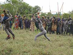 Donga : or Surma stick-duelling, stickfighting