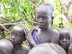 The Surma or the Suri People of the Omo Valley