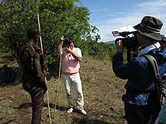 Filming The Surma or the Suri People of the Omo Valley