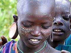 The Surma or the Suri People of the Omo Valley