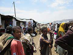 Market day in Lalibela