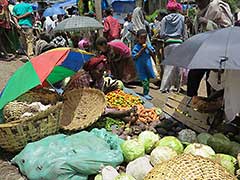 Market day in Lalibela