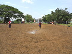 Aspiring young football players