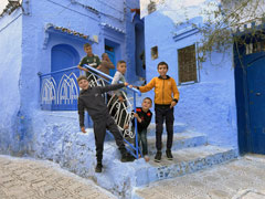 Morocco : young boys of Chefchaouen