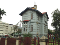 The famous Casa de Ferro (The Iron House) of Maputo