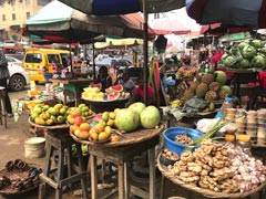 A view of the city of Lagos, Nigeria: Ikeja 