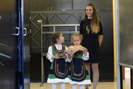 On a reconnaissance for a feature on Bulgarian nurseries, we  were welcomed with this : meat buns!