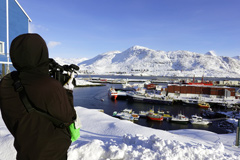 Greenland: filming the Port of Nuuk