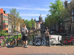Filming Amsterdam : on location in Holland : a Field Producer's photos of Amsterdam.