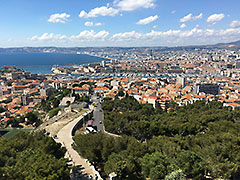 A bird's eye view of Marseille