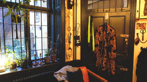 Stockholm, Sweden, our interior designer friend Janika's atelier.