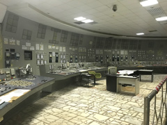 Chernobyl : the control room for reactor number 3.