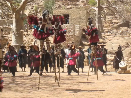 Dogon Mask Dance, Mali : video