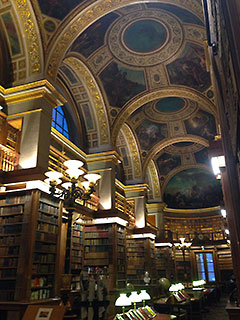 The Library of the National Assembly in Paris