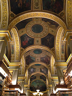 The Library of the National Assembly in Paris