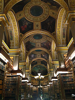 The Library of the National Assembly in Paris