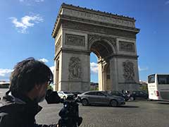 The Arc de Triomphe