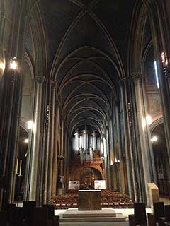 Saint-Germain-des-Prés : church interior