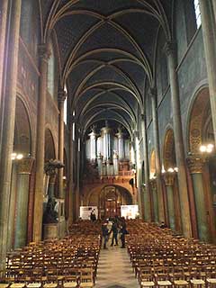 Saint-Germain-des-Prés : church interior