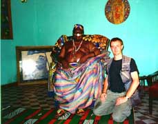 His Royal Highness the King of Abomey ( Benin, West Africa ）