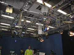 Un plateau de la GBC（ Ghana Broadcasting Corporation )：2010