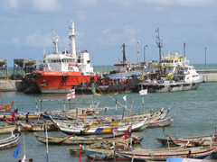 le port de Cotonou