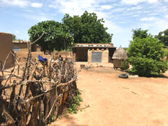 Habitation d'une famille Mossi