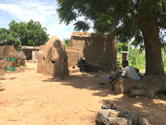 Habitation d'une famille Mossi