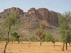 Les falaises de Bandiagara